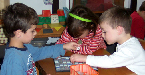 group work at King' Wood Montessori